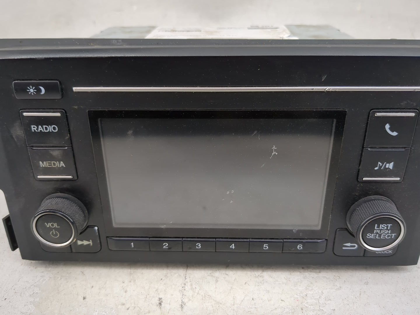 2016 Honda Civic Information Display Screen 1475538 - Oemusedautoparts1.com