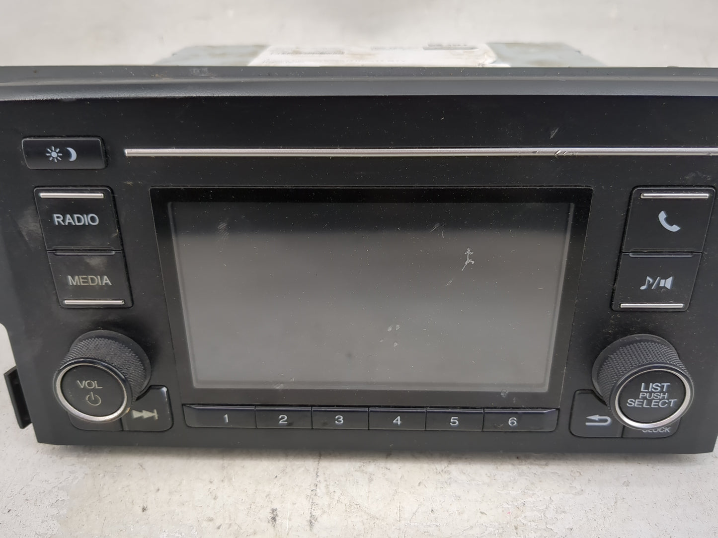 2016 Honda Civic Information Display Screen 1475538 - Oemusedautoparts1.com