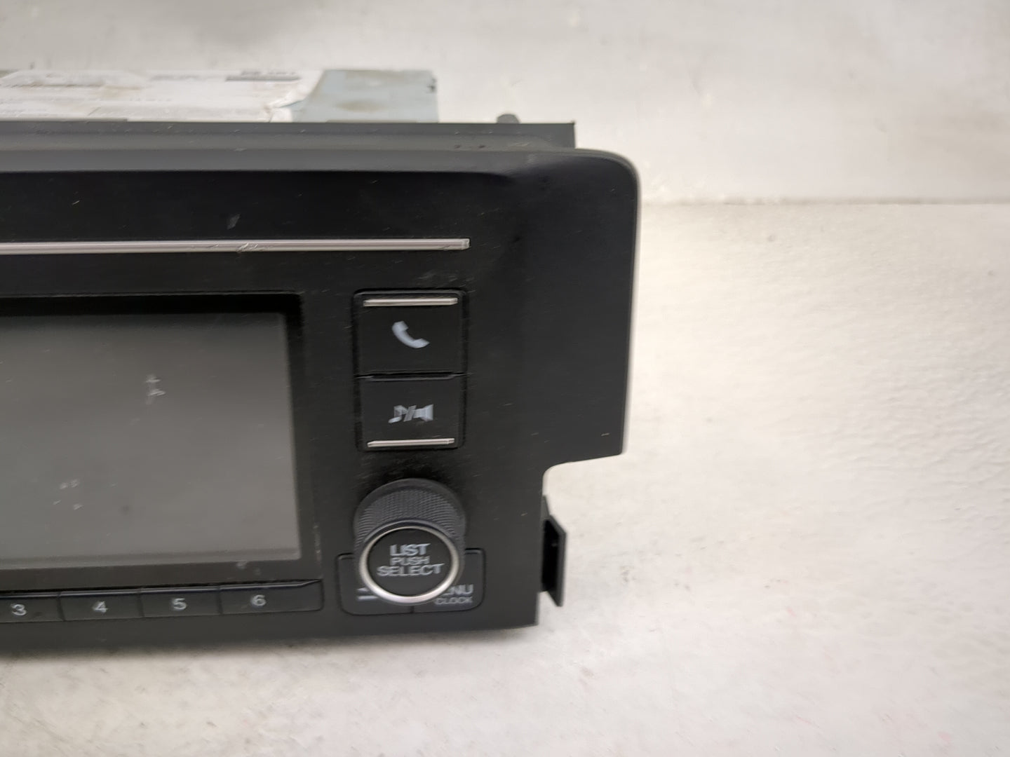 2016 Honda Civic Information Display Screen 1475538 - Oemusedautoparts1.com