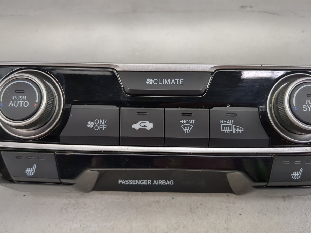 2016-2018 Honda Civic Climate Control Module Temperature AC/Heater Replacement P/N:79600TBAA611M1 SANWA2A077F Fits OEM Used 