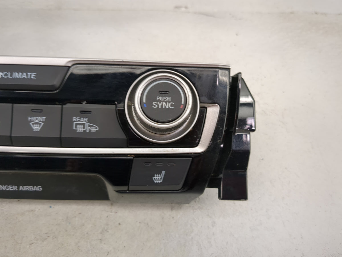 2016-2018 Honda Civic Climate Control Module Temperature AC/Heater Replacement P/N:79600TBAA611M1 SANWA2A077F Fits OEM Used 