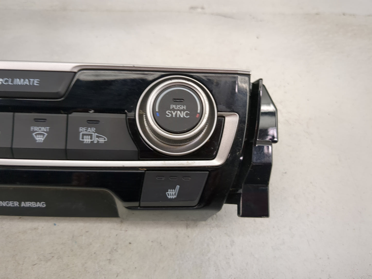 2016-2018 Honda Civic Climate Control Module Temperature AC/Heater Replacement P/N:79600TBAA611M1 SANWA2A077F Fits OEM Used 