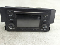 2016-2017 Honda Civic Radio AM FM Cd Player Receiver Replacement P/N:1761B-160105-0198 Fits Fits 2016 2017 OEM Used Auto Par
