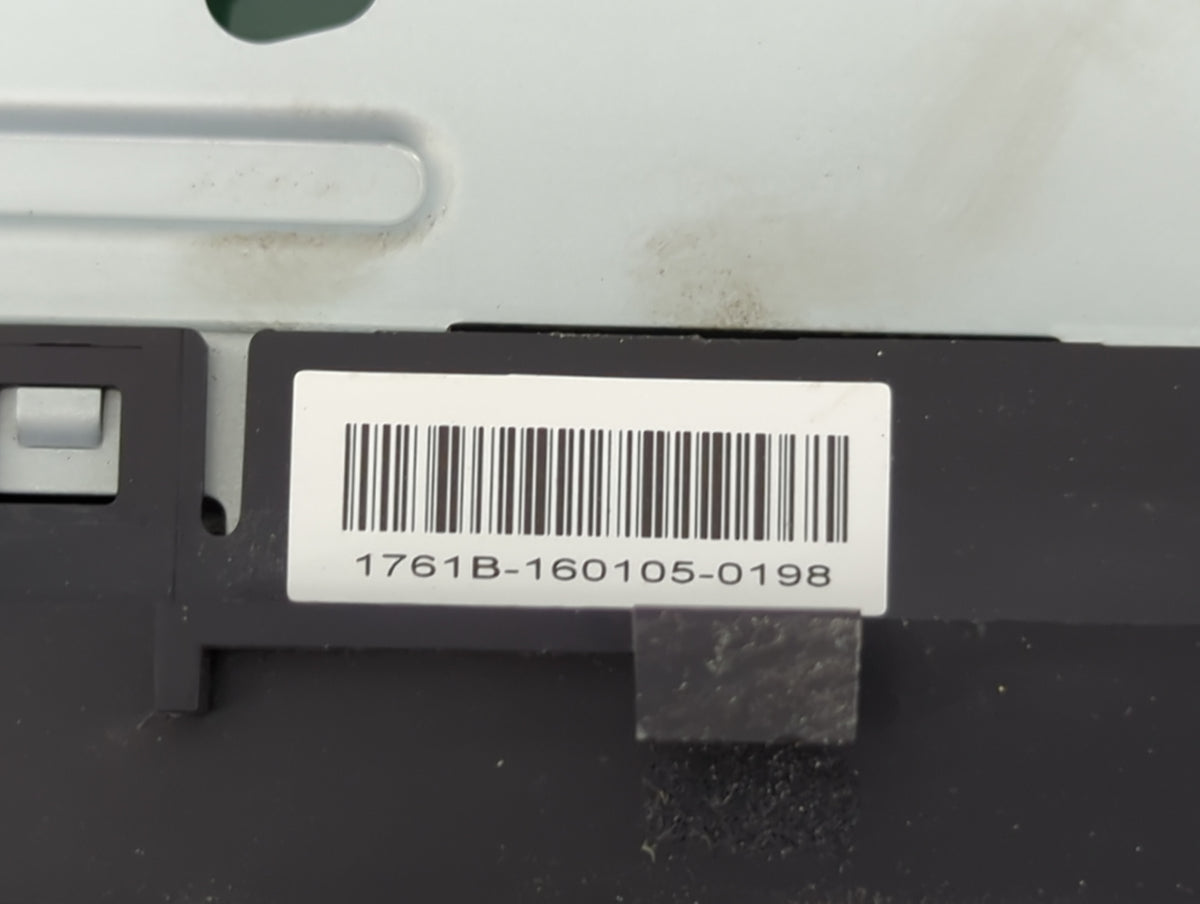 2016-2017 Honda Civic Radio AM FM Cd Player Receiver Replacement P/N:1761B-160105-0198 Fits Fits 2016 2017 OEM Used Auto Par