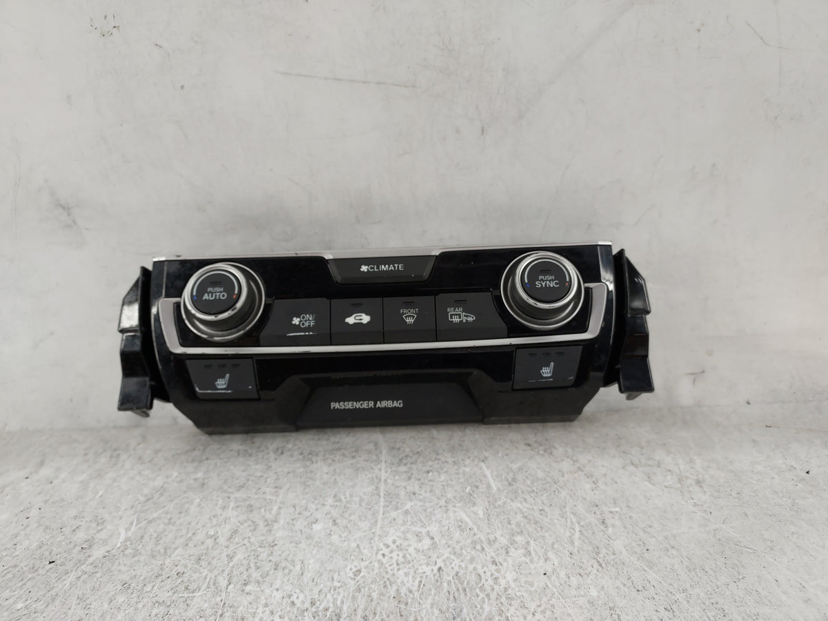 2016-2021 Honda Civic Climate Control Module Temperature AC/Heater Replacement P/N:79600TBAA610M1 SANWA2A077E Fits OEM Used 