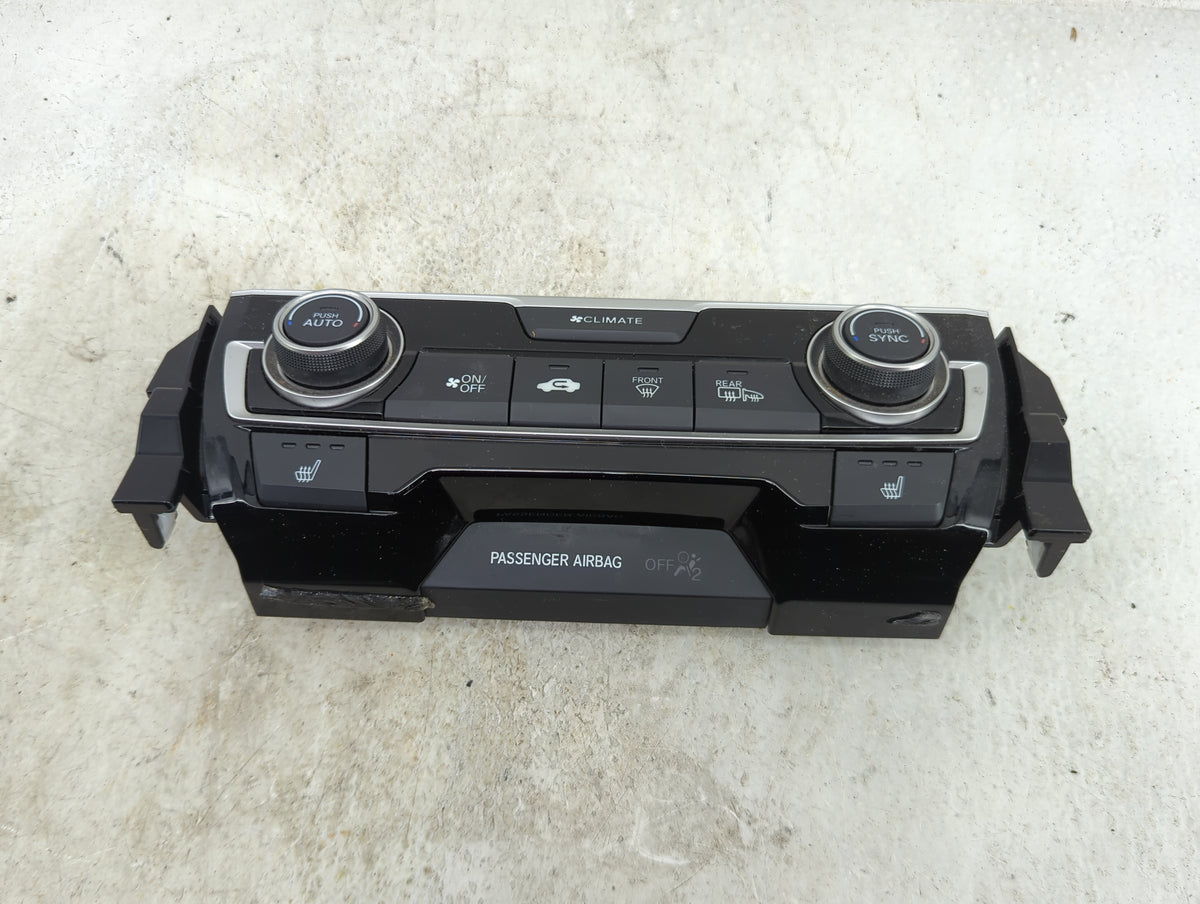 2016-2018 Honda Civic Climate Control Module Temperature AC/Heater Replacement P/N:79600TBAA610M1 SANWA2A077E Fits OEM Used 