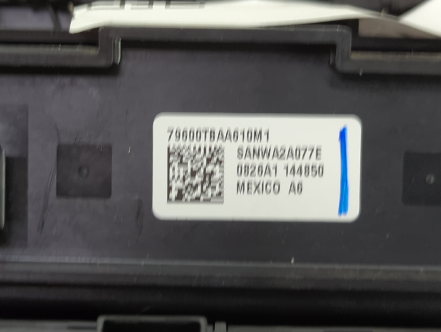 2016-2018 Honda Civic Climate Control Module Temperature AC/Heater Replacement P/N:79600TBAA610M1 SANWA2A077E Fits OEM Used 