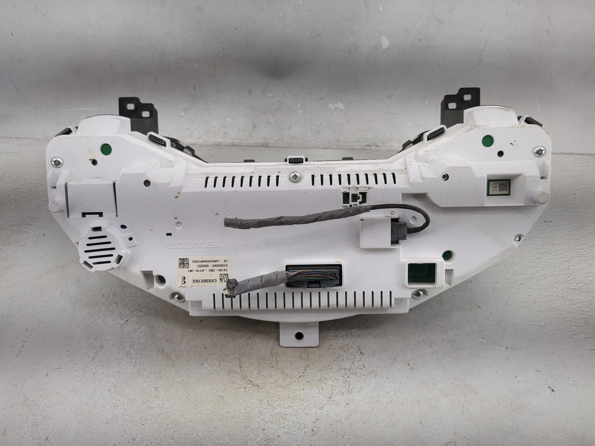 2016-2021 Honda Civic Instrument Cluster Speedometer Gauges P/N:78100-TBC-A710-M1 CE0302163 Miles: Fits OEM Used Auto Parts 
