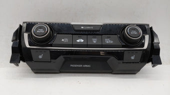 compare product 2016-2018 Honda Civic Climate Control Module Temperature AC/Heater Replacement P/N:79600TGGA610M1 79600-TBA-C410-M1 Fits OEM Used Auto Parts