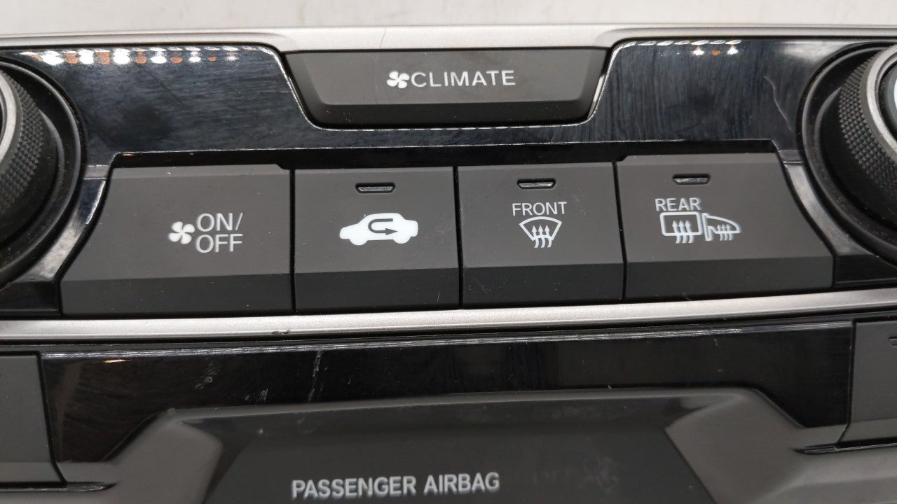 2016-2018 Honda Civic Climate Control Module Temperature AC/Heater Replacement P/N:79600TGGA610M1 79600-TBA-C410-M1 Fits OEM