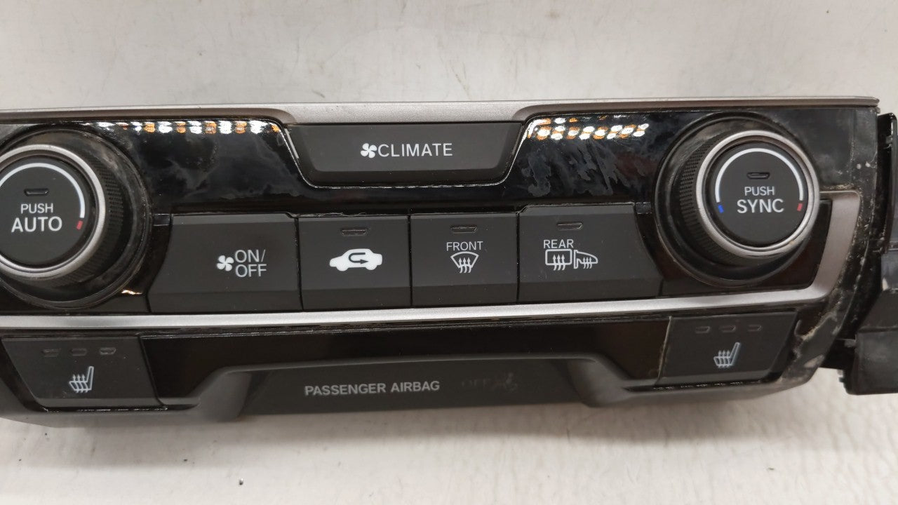 2016-2018 Honda Civic Climate Control Module Temperature AC/Heater Replacement P/N:79600TGGA610M1 79600-TBA-C410-M1 Fits OEM