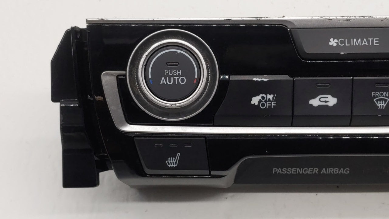 2016-2018 Honda Civic Climate Control Module Temperature AC/Heater Replacement P/N:79600TGGA610M1 79600-TBA-C410-M1 Fits OEM