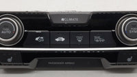 2016-2018 Honda Civic Climate Control Module Temperature AC/Heater Replacement P/N:79600TGGA610M1 79600-TBA-C410-M1 Fits OEM