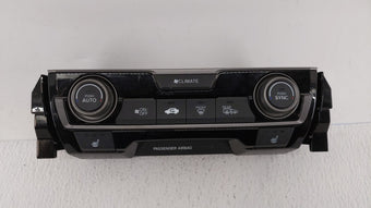 compare product 2016-2018 Honda Civic Climate Control Module Temperature AC/Heater Replacement P/N:79600TGGA610M1 79600-TBA-C410-M1 Fits OEM Used Auto Parts