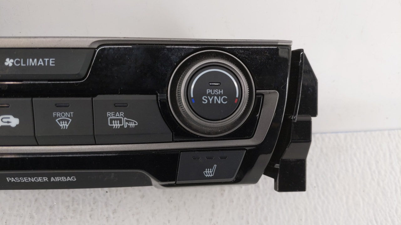2016-2018 Honda Civic Climate Control Module Temperature AC/Heater Replacement P/N:79600TGGA610M1 79600-TBA-C410-M1 Fits OEM