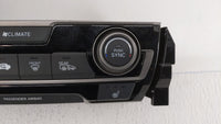 2016-2018 Honda Civic Climate Control Module Temperature AC/Heater Replacement P/N:79600TGGA610M1 79600-TBA-C410-M1 Fits OEM