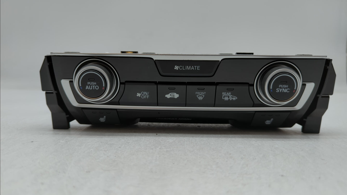 2016-2018 Honda Civic Climate Control Module Temperature AC/Heater Replacement P/N:79600TGGA610M1 79600-TBA-C410-M1 Fits OEM