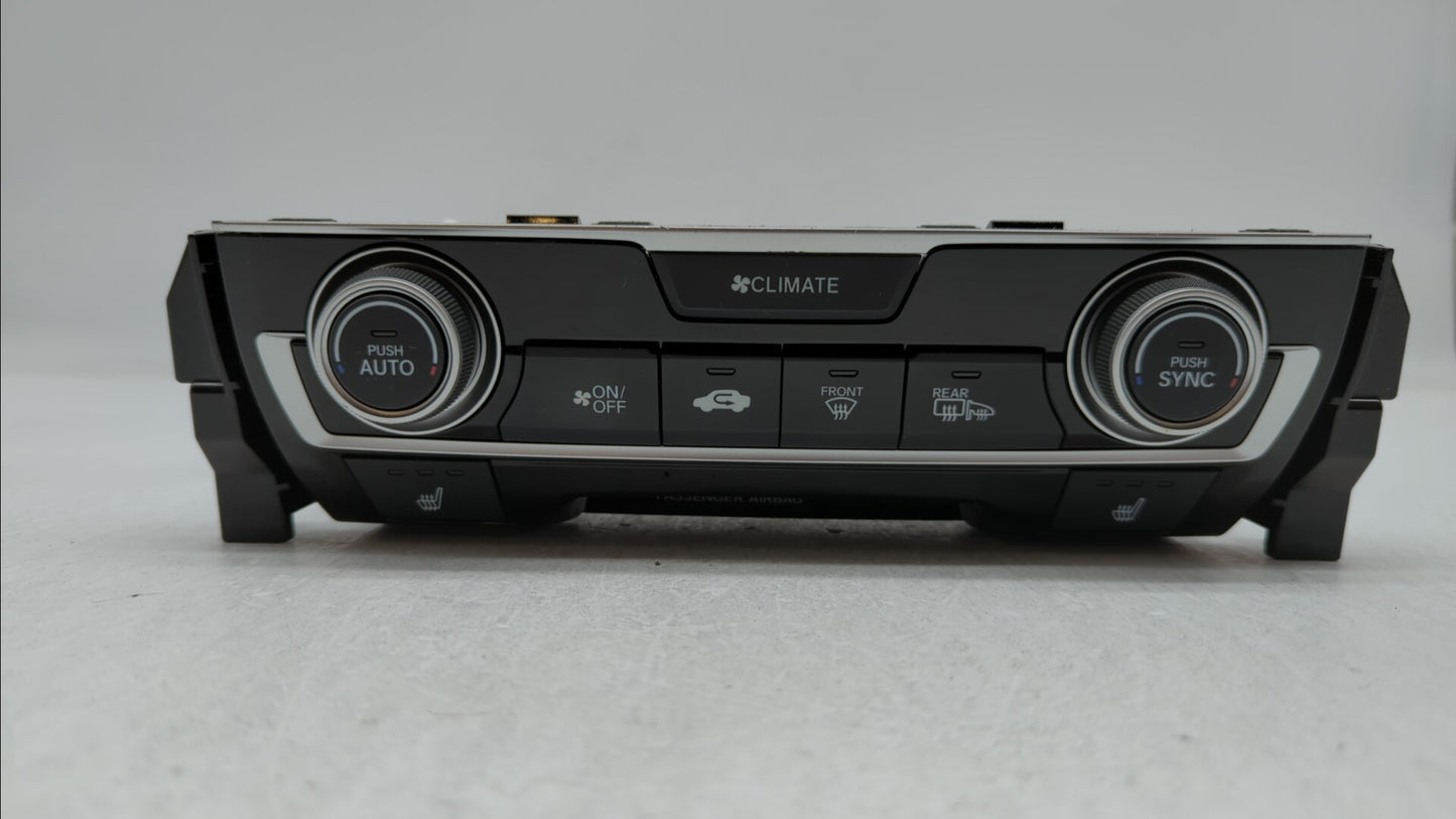 2016-2018 Honda Civic Climate Control Module Temperature AC/Heater Replacement P/N:79600TGGA610M1 79600-TBA-C410-M1 Fits OEM
