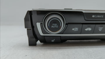2016-2018 Honda Civic Climate Control Module Temperature AC/Heater Replacement P/N:79600TGGA610M1 79600-TBA-C410-M1 Fits OEM Used Auto Parts