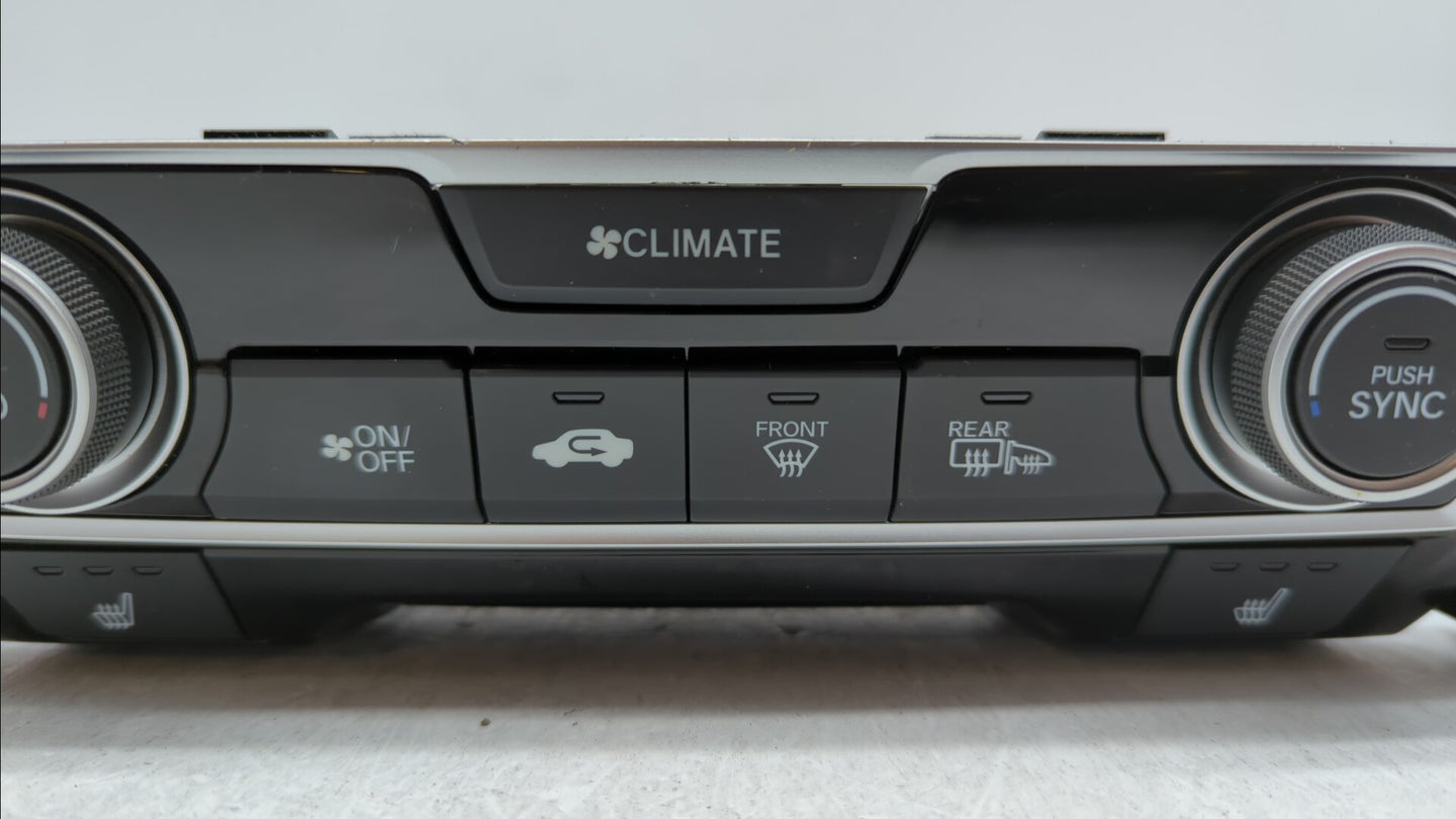 2016-2018 Honda Civic Climate Control Module Temperature AC/Heater Replacement P/N:79600TGGA610M1 79600-TBA-C410-M1 Fits OEM
