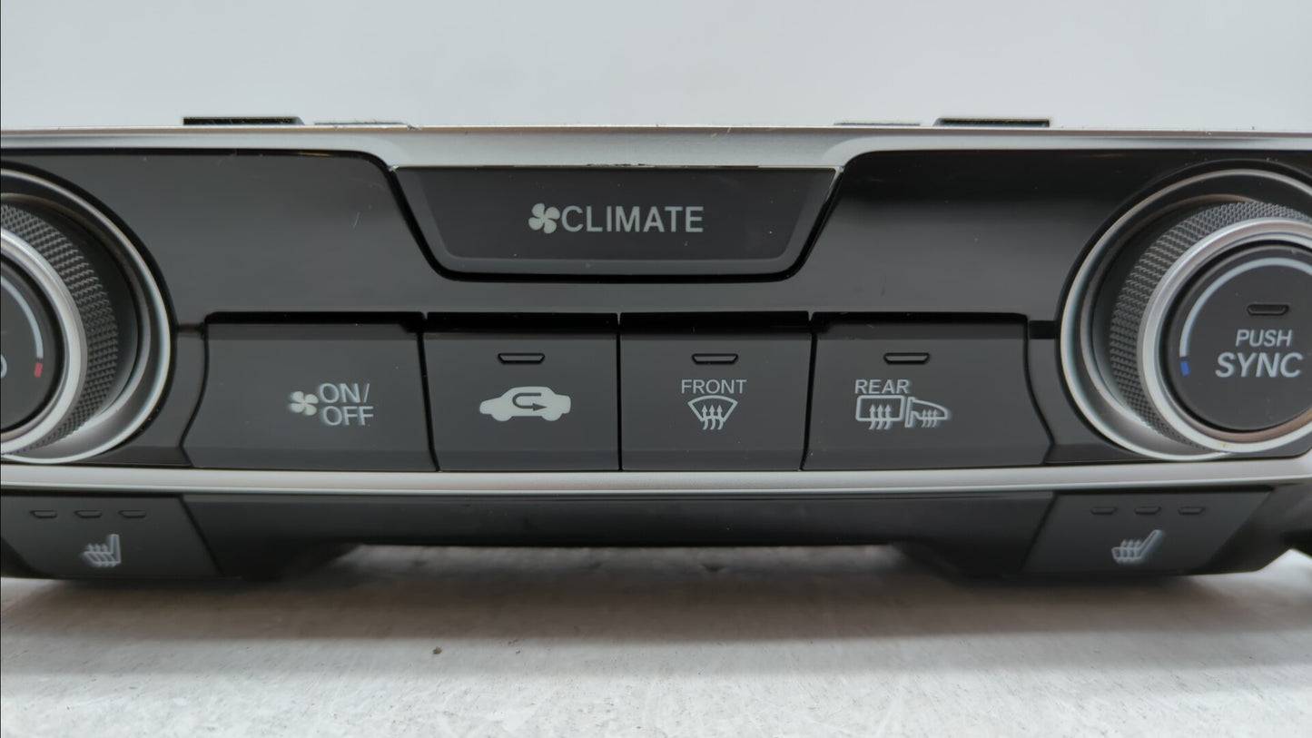2016-2018 Honda Civic Climate Control Module Temperature AC/Heater Replacement P/N:79600TGGA610M1 79600-TBA-C410-M1 Fits OEM