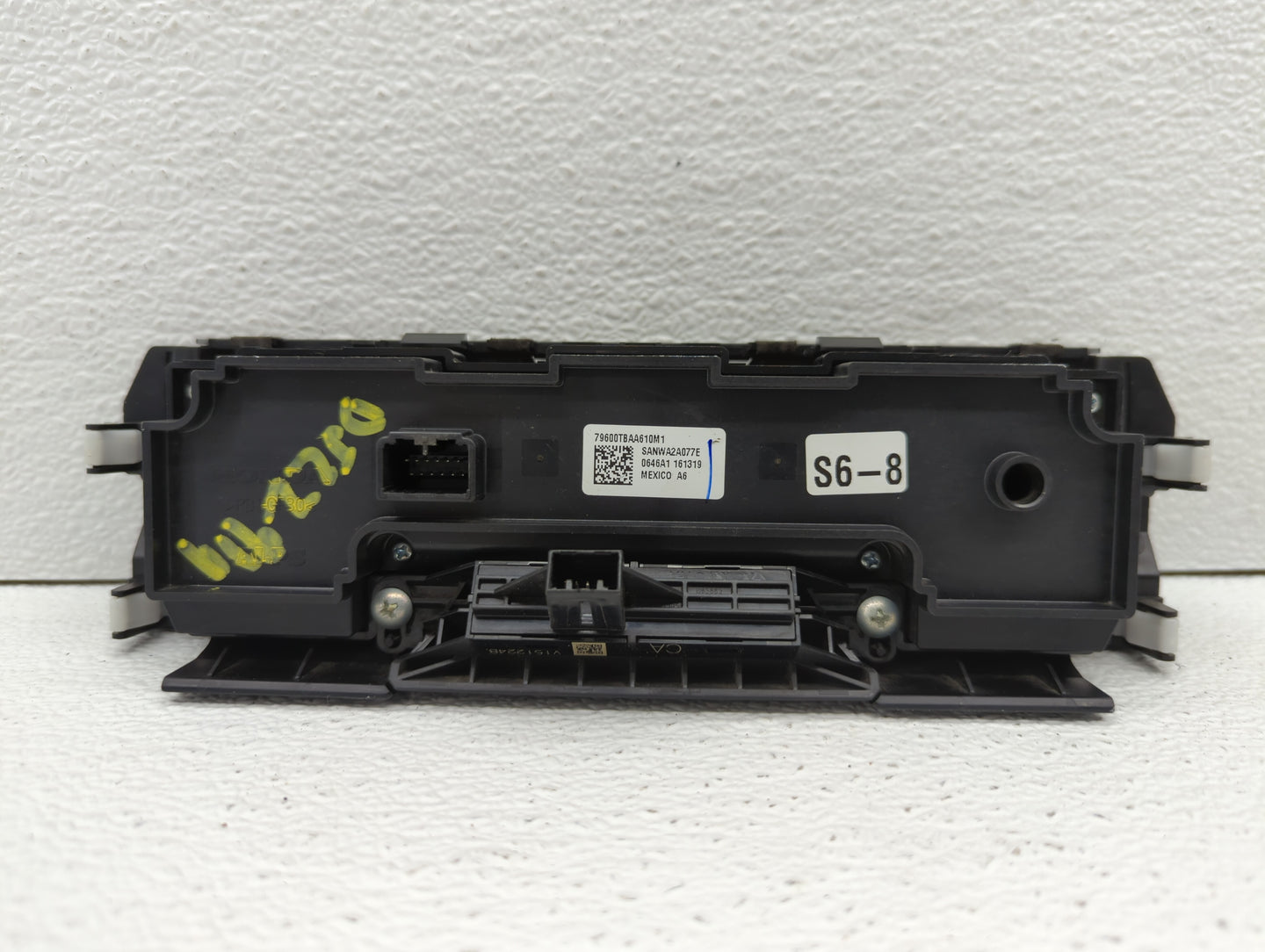 2016-2018 Honda Civic Climate Control Module Temperature AC/Heater Replacement P/N:79600-TBA-C410-M1 79600-TBA-A611-M1 Fits 