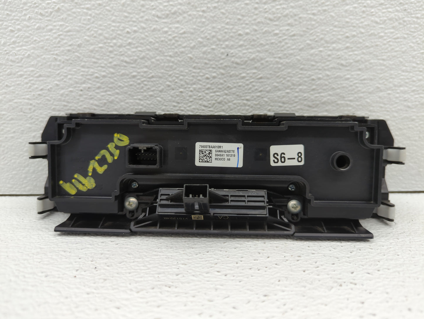 2016-2018 Honda Civic Climate Control Module Temperature AC/Heater Replacement P/N:79600-TBA-C410-M1 79600-TBA-A611-M1 Fits 