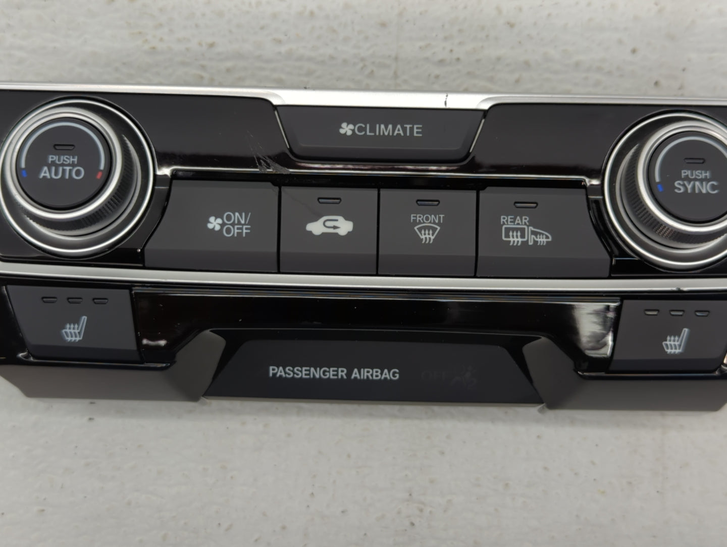 2016-2018 Honda Civic Climate Control Module Temperature AC/Heater Replacement P/N:79600-TBA-C410-M1 79600-TBA-A611-M1 Fits 