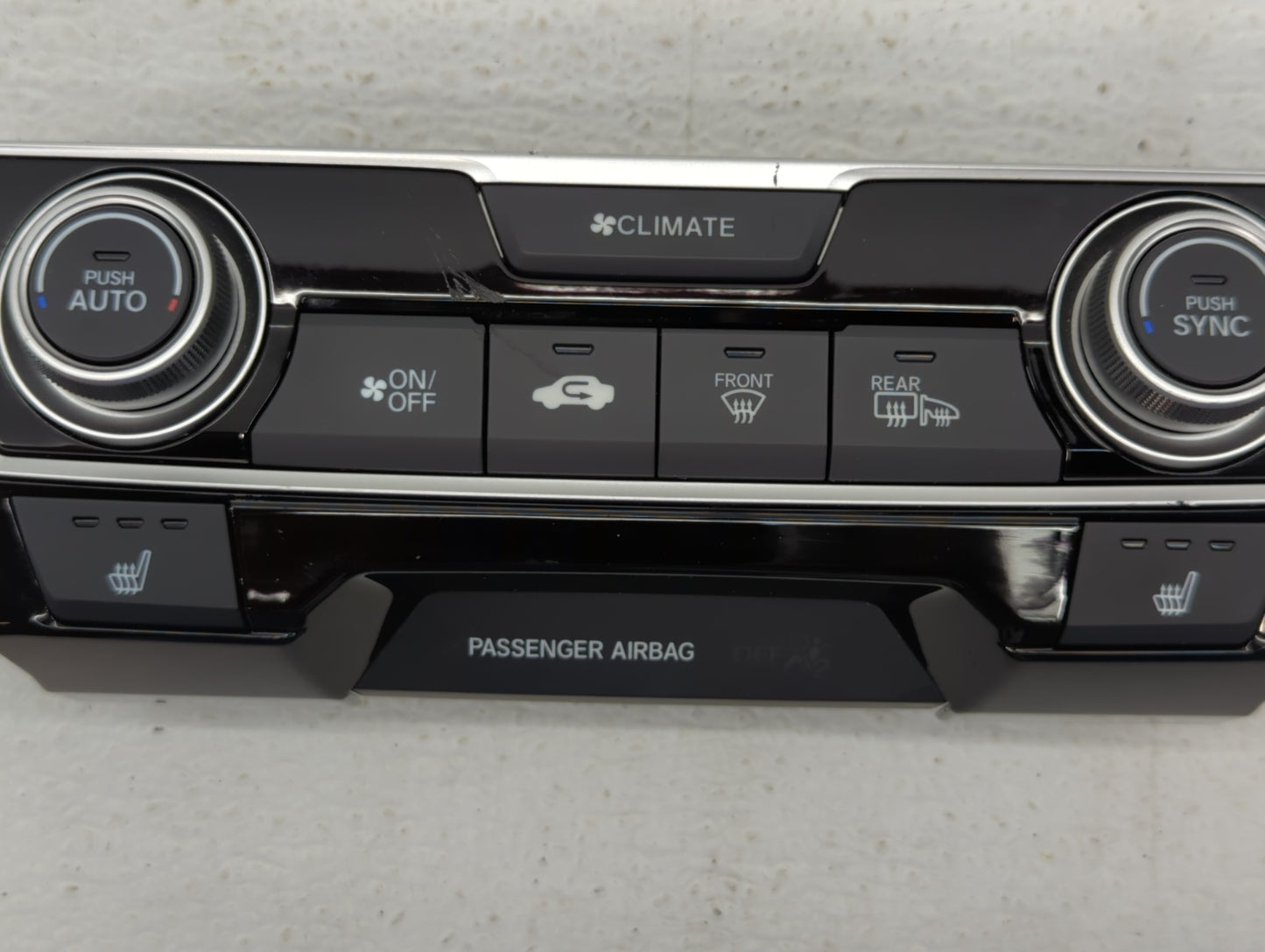 2016-2018 Honda Civic Climate Control Module Temperature AC/Heater Replacement P/N:79600-TBA-C410-M1 79600-TBA-A611-M1 Fits 