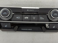 2016-2018 Honda Civic Climate Control Module Temperature AC/Heater Replacement P/N:79600-TBA-C410-M1 79600-TBA-A611-M1 Fits 