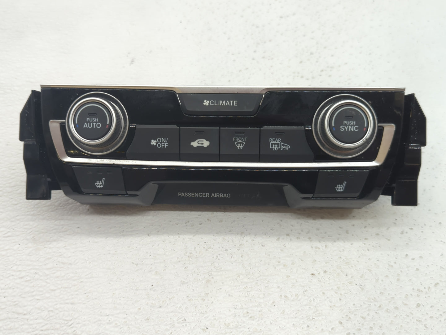 2016-2018 Honda Civic Climate Control Module Temperature AC/Heater Replacement P/N:79600-TBA-A610-M1 79600-TBA-A611-M1 Fits 