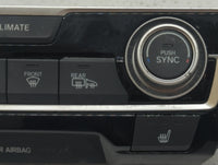 2016-2018 Honda Civic Climate Control Module Temperature AC/Heater Replacement P/N:79600-TBA-A610-M1 79600-TBA-A611-M1 Fits 