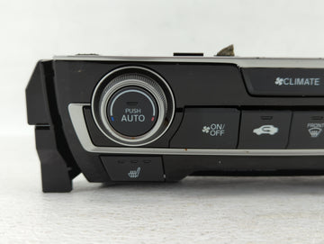 2016-2018 Honda Civic Climate Control Module Temperature AC/Heater Replacement P/N:79600-TBA-A611-M1 79600-TBA-C410-M1 Fits OEM Used Auto Parts
