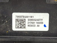 2016-2018 Honda Civic Climate Control Module Temperature AC/Heater Replacement P/N:79600-TBA-A611-M1 79600-TBA-C410-M1 Fits 