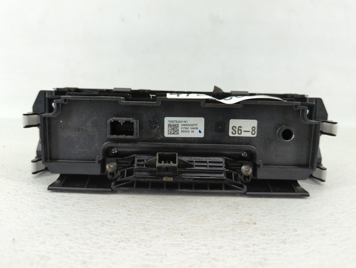 2016-2018 Honda Civic Climate Control Module Temperature AC/Heater Replacement P/N:79600-TBA-A611-M1 79600-TBA-C410-M1 Fits 