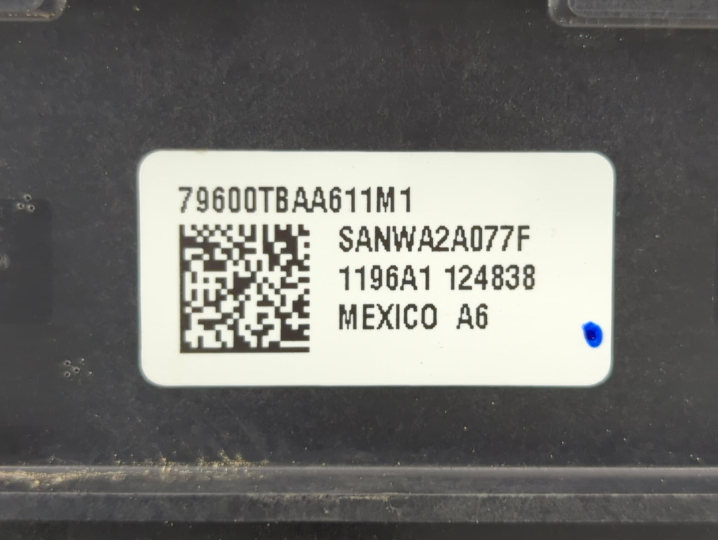 2016-2021 Honda Civic Climate Control Module Temperature AC/Heater Replacement P/N:79600TBAA611M1 79600TBAA121M1 Fits OEM Us