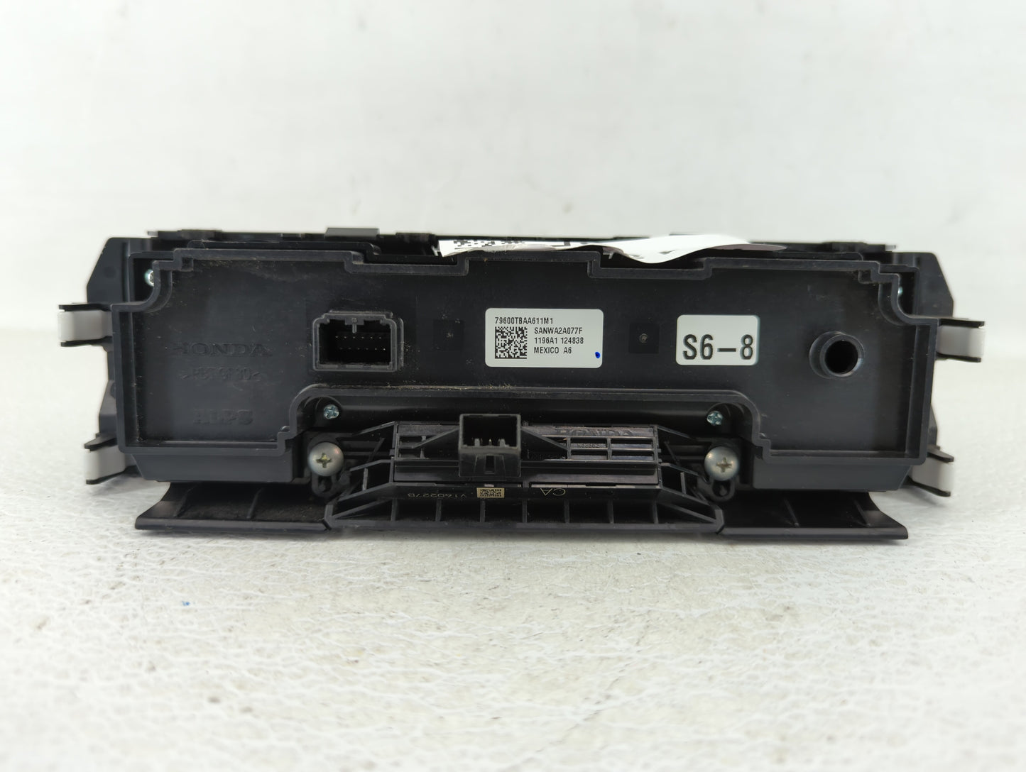 2016-2021 Honda Civic Climate Control Module Temperature AC/Heater Replacement P/N:79600TBAA611M1 79600TBAA121M1 Fits OEM Us