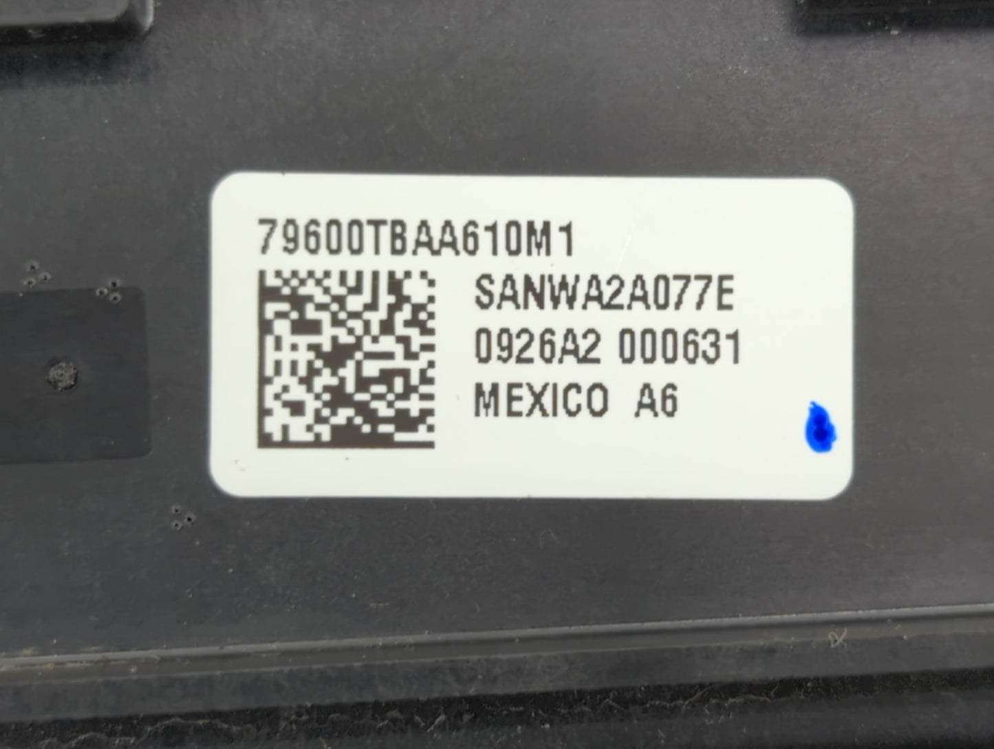 2016-2021 Honda Civic Climate Control Module Temperature AC/Heater Replacement P/N:79600TBAA610M1 79600TBAA121M1 Fits OEM Us