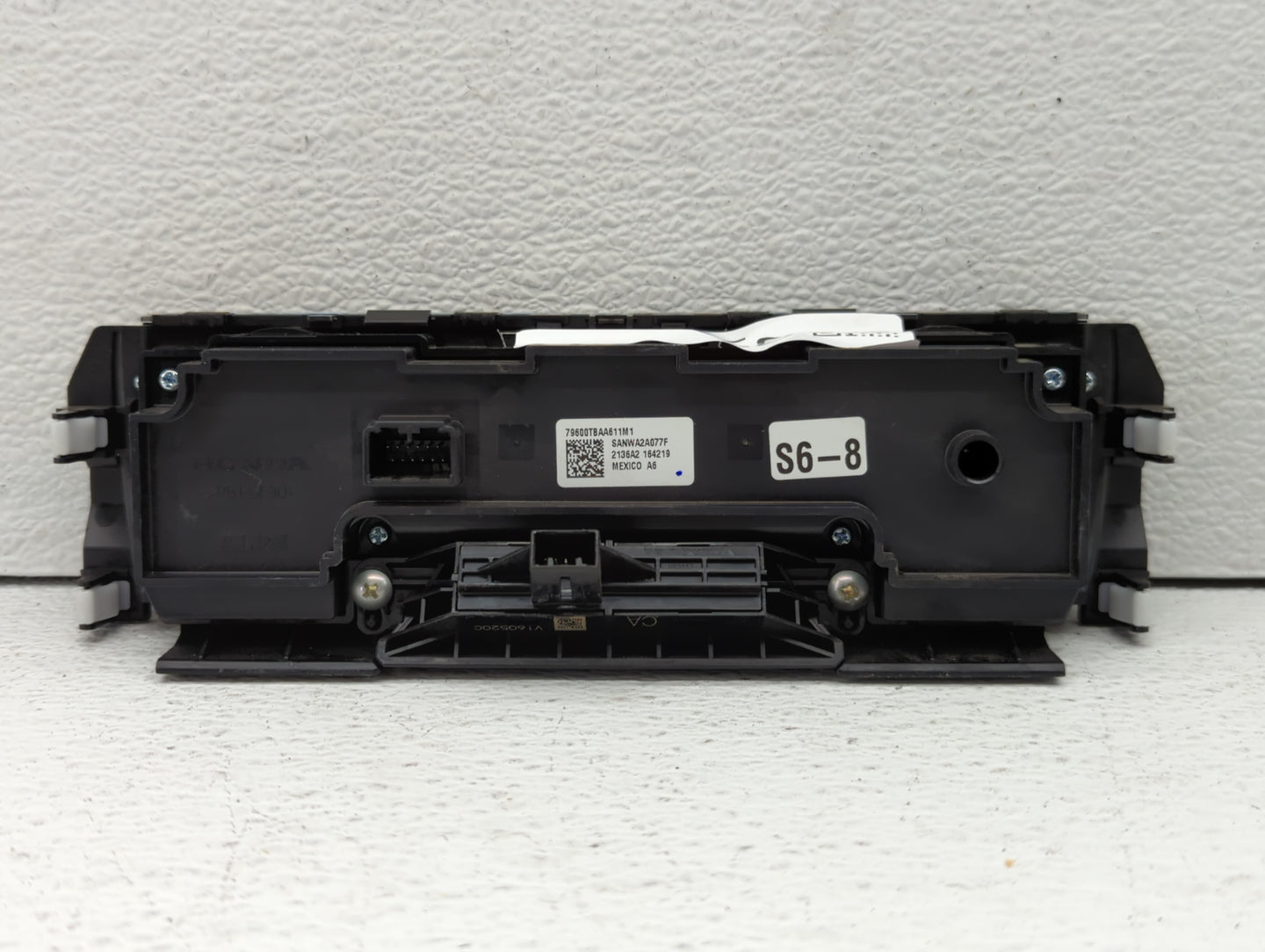 2016-2021 Honda Civic Climate Control Module Temperature AC/Heater Replacement P/N:79600TBAA611M1 Fits OEM Used Auto Parts -