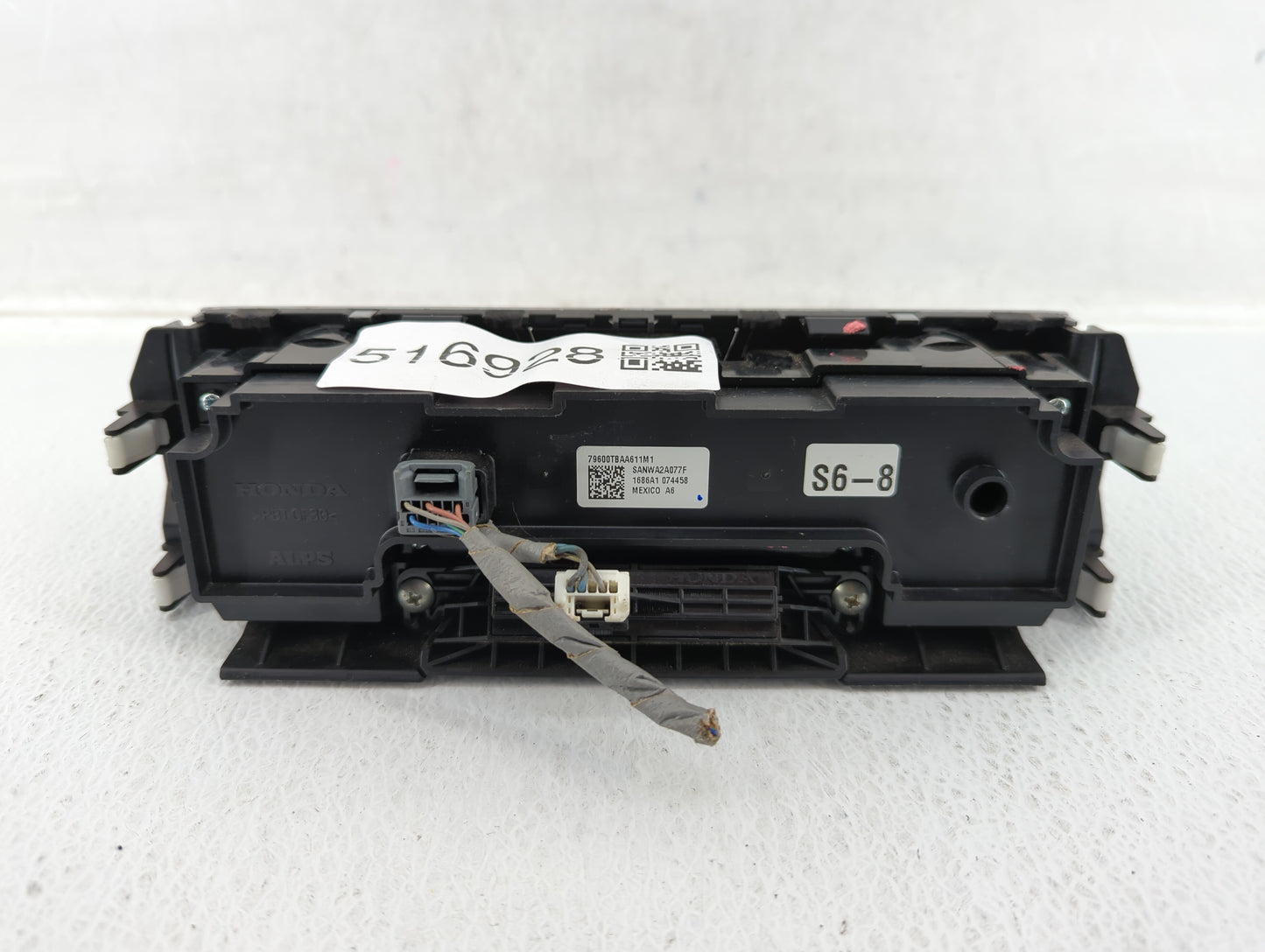 2016-2018 Honda Civic Climate Control Module Temperature AC/Heater Replacement P/N:79600TBAA611M1 Fits Fits 2016 2017 2018 O