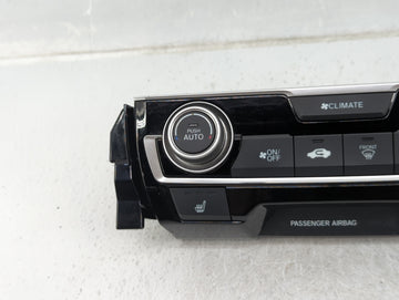 2016-2018 Honda Civic Climate Control Module Temperature AC/Heater Replacement P/N:79600TBAA611M1 Fits Fits 2016 2017 2018 OEM Used Auto Parts