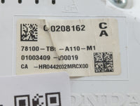 2016 Honda Civic Instrument Cluster Speedometer Gauges P/N:78100-TBG-A110-M1 78100-TBG-A710-M1, 78100-TBG-A720-M1 Fits OEM U