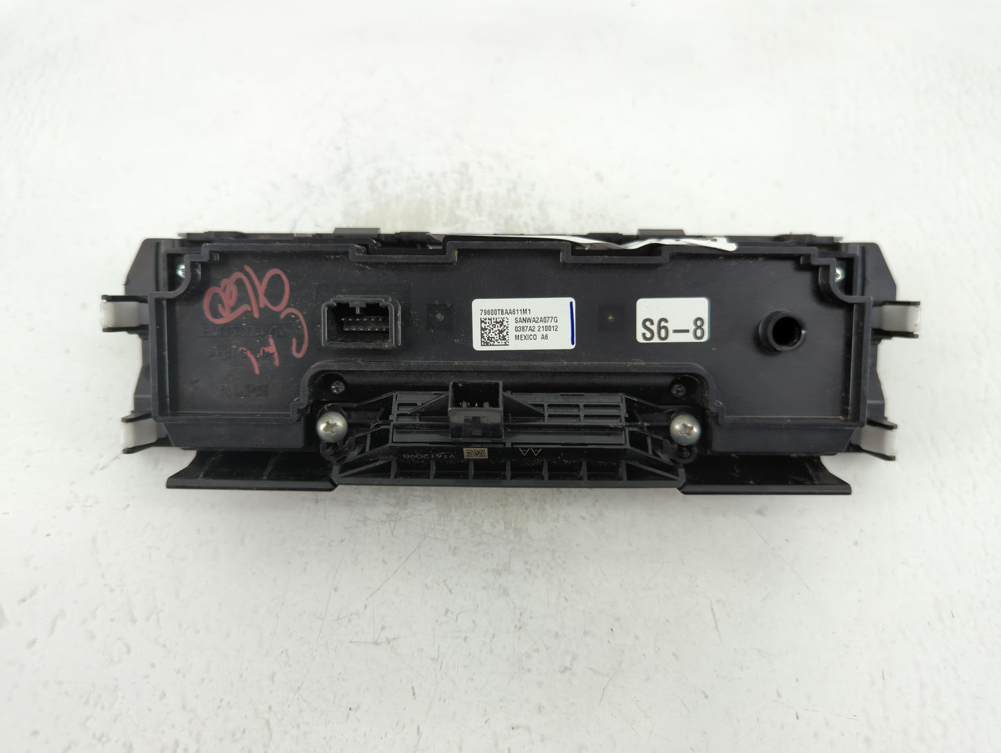 2016-2018 Honda Civic Climate Control Module Temperature AC/Heater Replacement P/N:0387A2 210012 79600TBAA611M1 Fits OEM Use