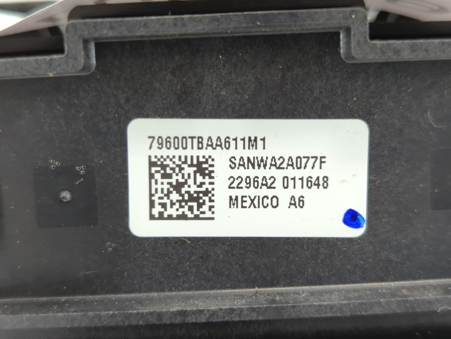 2016-2018 Honda Civic Climate Control Module Temperature AC/Heater Replacement P/N:79600TBAA611M1 2296A2 011648 Fits OEM Use