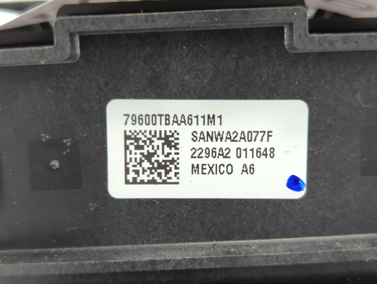 2016-2018 Honda Civic Climate Control Module Temperature AC/Heater Replacement P/N:79600TBAA611M1 2296A2 011648 Fits OEM Use