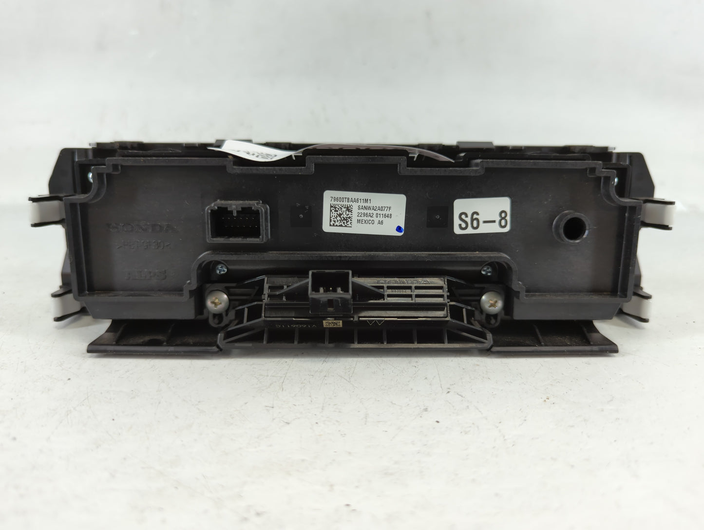 2016-2018 Honda Civic Climate Control Module Temperature AC/Heater Replacement P/N:79600TBAA611M1 2296A2 011648 Fits OEM Use