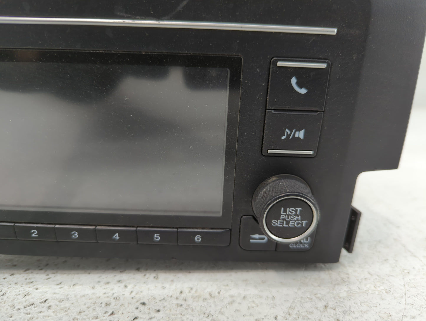 2016-2018 Honda Civic Information Display Screen - Oemusedautoparts1.com