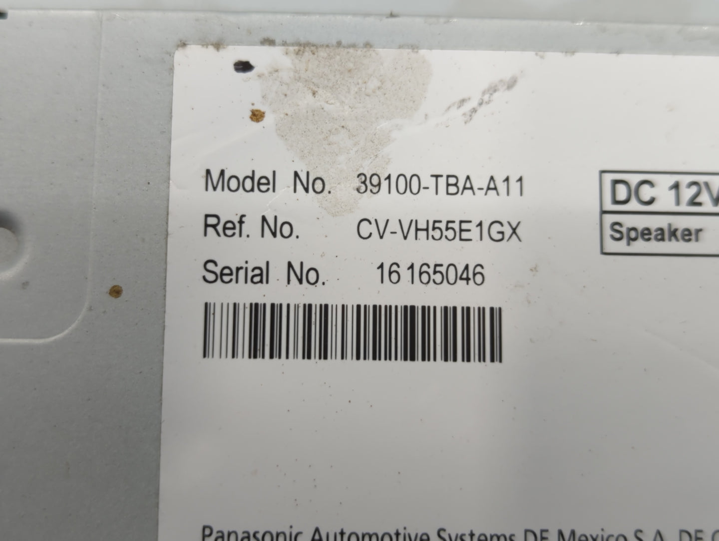 2016-2018 Honda Civic Information Display Screen - Oemusedautoparts1.com