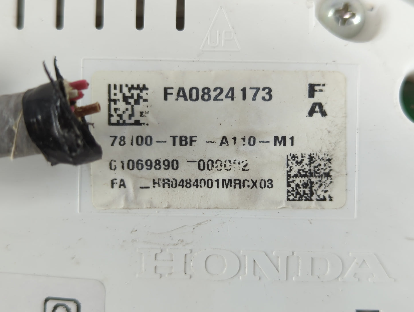 2016-2018 Honda Civic Instrument Cluster Speedometer Gauges P/N:78100-TBF-A110-M1 Fits Fits 2016 2017 2018 OEM Used Auto Par