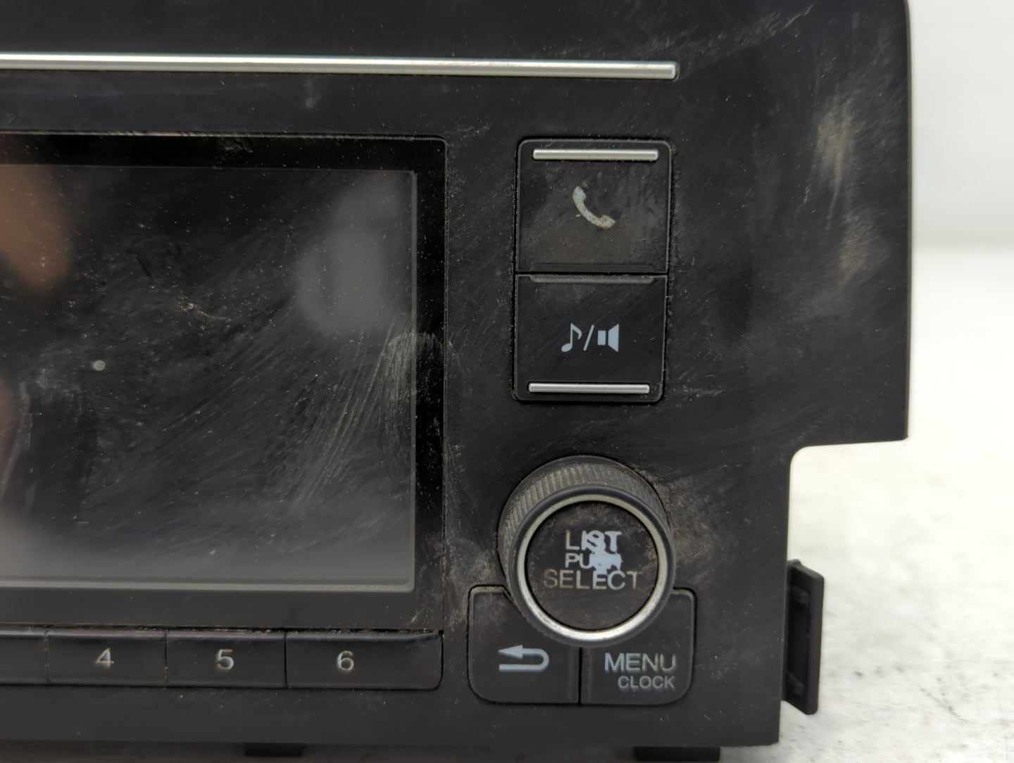 2016-2017 Honda Civic Am Fm Cd Player Radio Receiver - Oemusedautoparts1.com